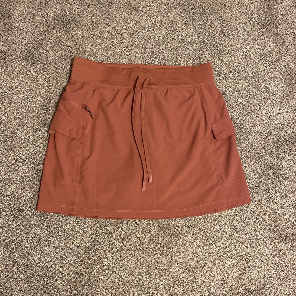 Gerry Women's Pink Breezy Cargo Skort, Size Large, Lined